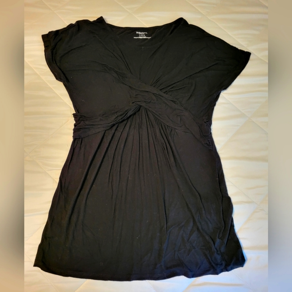 Black Maturnity top